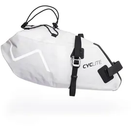 Cyclite Saddle Bag Small 8,0 l grau/weiß