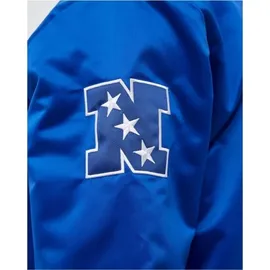Mitchell & Ness Heavyweight Satin Jacke blau M