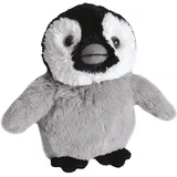 Wild Republic Hug'ems Plüschtier, Kuscheltier, Baby Pinguin 18cm, Kaiserpinguin-küken