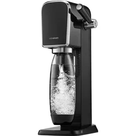 Sodastream Art black + Kunststoffflasche + CO2-Zylinder