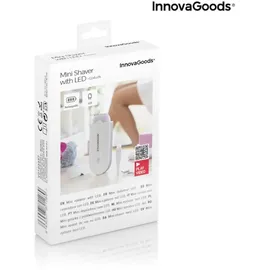 InnovaGoods Epiluch Mini-Rasierer Weiß/Transparent