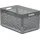 Westfalia Eurobox 60x40x32cm durchbrochen grau 62l - Grau