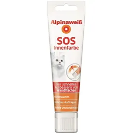 Alpina SOS Innenfarbe Weiß matt 0,1 l