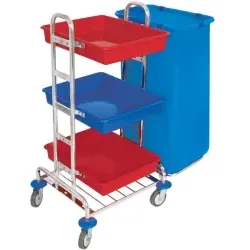 Cleankeeper Systemwagen 5, verchromt 1 Stück