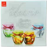 Bormioli Rocco 2er Set Einmachglas Original Quattro Stagioni 1,0L Flasche incl. Bormioli Rezeptheft