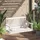 Outsunny Gartenschaukel 117 x 69 x 60 cm Weiß