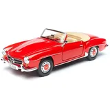 MAISTO 531824 - Mercedes Benz 190 SL 1955 rot 1:18