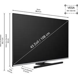 Telefunken QU43AN900M 43" QLED 4K UHD TV