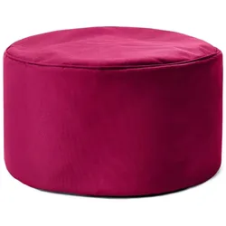 LUMALAND Sitzsack Pouf 50 L - In- & outdoor - Rotwein