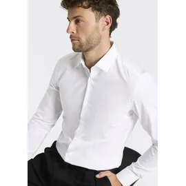 Hugo Herren Hemd weiß Slim Fit, weiß, NOS