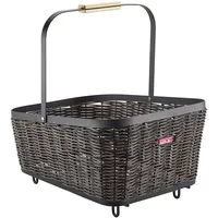 Unix Baldo Universal Fahrradkorb schwarz/braun