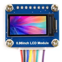 Waveshare 0.96 160x80 IPS HD LCD Display Modul, SPI Interface