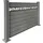 prestige home living outdoor WPC-Sichtschutzzaun 190 x 130 cm Dunkelgrau/Aluminium