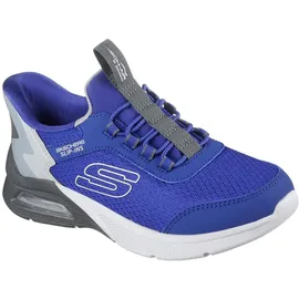 SKECHERS Microspec Max Brisk-Stripe Kinder Blau 37