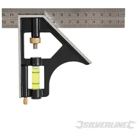 Silverline Kombinations-Anschlagwinkel 150 mm