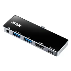 ATEN UH3238 USB-C Reise Dockingstation mit Power Passthrough