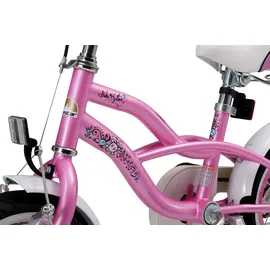 Bikestar Deluxe Cruiser 12" rosa Rücktrittbremse