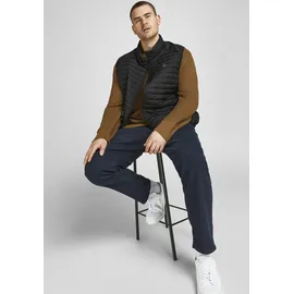 Jack & Jones PlusSize Weste Schwarz 6XL