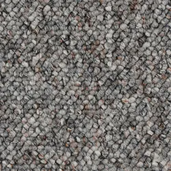 Teppichboden BODENMEISTER "Korfu, Schlinge - meliert, Made in Netherlands", grau, B:500cm H:7,5mm L:500cm, Polypropylen, Teppiche, Wohnzimmer, Kinderzimmer, Schlafzimmer, Breite 200/300/400/500 cm