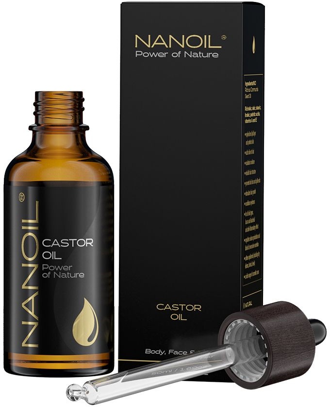 NANOIL® Castor Oil 50 ml huile