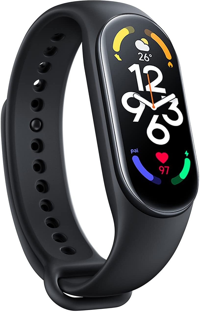Xiaomi Mi Smart Band 7 Sport Activity Tracker, 1,62" AMOLED Connected Watches, 110+ Trainingsmodi, 14 Tage Akkulaufzeit, Herzfrequenzmonitor, Schlafmonitor, 5ATM Wasserdicht