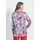 GOLDNER Hemdbluse Floralbedruckt Blau/Rot 19