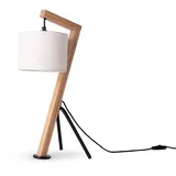 Paco Home Tischlampe Weiß