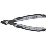 Knipex Electronic Super Knips® ESD brüniert, mit Mehrkomponenten-Hüllen 125 mm (SB-Karte/Blister) 78 61 125 ESDSB