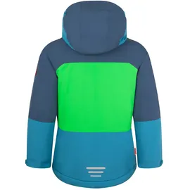 TROLLKIDS Hardanger Jacke - Fresh Green / Mystic Blue / Dark Marine - 152