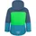 TROLLKIDS Hardanger Jacke - Fresh Green / Mystic Blue / Dark Marine - 152