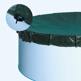 SUMMER FUN Winter-Poolabdeckung Rund grün 360 cm