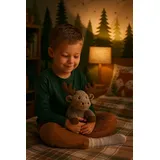 Warmies Wärmekuscheltier Elch braun