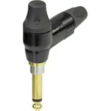 Neutrik NP2RX-ULTIMATE Klinken-Steckverbinder 6.35mm Stecker, gewinkelt Polzahl: 2 Mono Schwarz 1