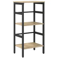 VidaXL Bücherregal 40 x 29,5 x 81 cm Braun