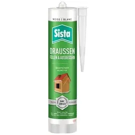 Sista Dichtstoff Allwetter Silikon 280 ml weiß