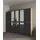 Priess Barcelona 230 x 193 x 54 cm schwarz