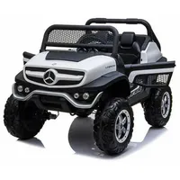 RunRunToys Unimog Elektroauto 12 V weiß (One Size)