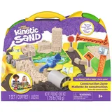 Spin Master Kinetic Sand Deluxe Baustellen-Koffer Modelliersand 794 g