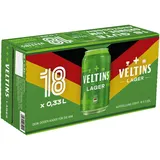 VELTINS Helles Lager WM-Box, EINWEG (18 x 0.33 l Dose)
