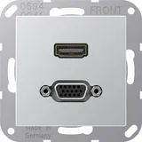 Jung Multimedia-Anschluss alu MA A 1173 AL