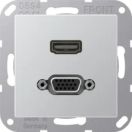 Jung Multimedia-Anschluss alu MA A 1173 AL