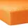 Traumschlaf Spannbettlaken Biber 120 x 200 - 130 x 200 cm orange
