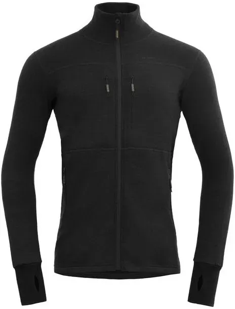 Devold of Norway Egga Grid Merino Jacket MAN caviar (960A) S