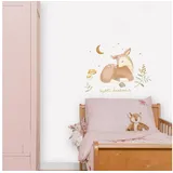 Little Dutch Wandsticker Set Fairy Garden Sweet Dreams (40x30cm) | 30 x 40