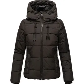 Marikoo Damen Winter Jacke Übergangsjacke gesteppt Steppjacke warm mit Kapuze Shimoaa