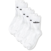 adidas Half-Cushioned Crew 3er Pack white/black 43-45