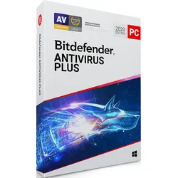 Bitdefender Antivirus Plus 2024/2025, 1 Gerät - 1 Jahr, Download