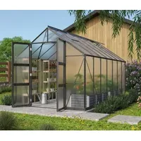 Vitavia Gewächshaus Orbit 11500, HKP, inkl. Fundament, Schwarz