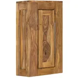 Woodkings® Hängeschrank Stark aus massiven Palisander Holz, Badschrank mit Holztür, Badezimmerschrank, Badmöbel, Massivholz Wandschrank klein schmal Medizinschrank