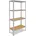 HOME 200x120x40 in verzinkt mit 4 Böden und 175 kg Traglast pro Boden